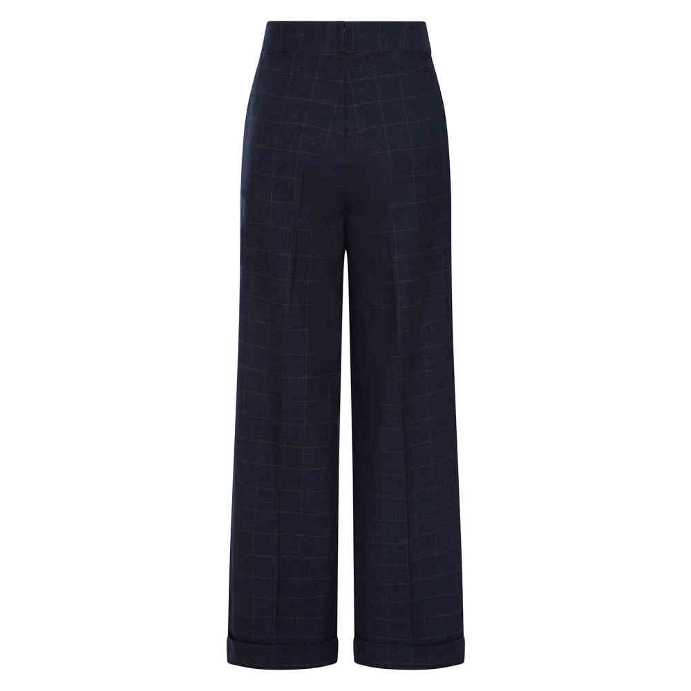 Banned - Bonnie Weite Hose - Dunkelblau